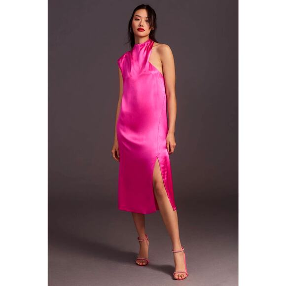 Anthropologie Corey Lynn Calter One-Shoulder Dress - New Medium - Picture 1 of 5
